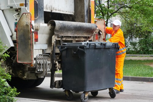 Efficient waste collection vehicles in Harlesden