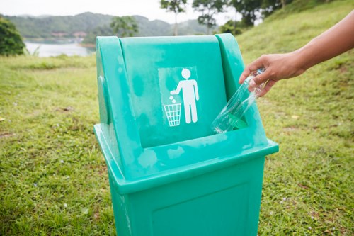 Recycling process for commercial waste in Harlesden